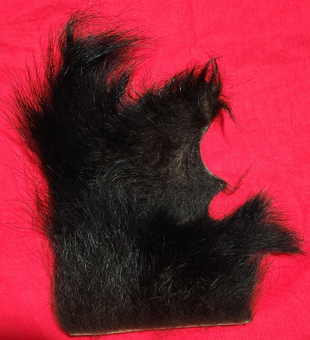 Black Bear Hide - Piece